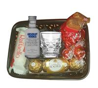 Mini Vodka 50ml Gift Shot Glass Chocolates (Absolut Original)