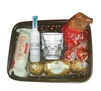 Mini Vodka 50ml Gift Shot Glass Chocolates (Belvedere)