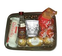 Mini Vodka 50ml Gift Shot Glass Chocolates (Smirnoff Spicy Tamarind)