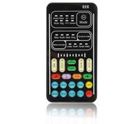 Mini Voice Changer Sound Card - 8 Sound Effects Converter for Computers, Phones, Tablets & Gaming Devices