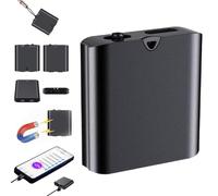 Mini Voice Recorder: Capture Every Sound with Smart, Compact Precision, Intelligent Voice-Activated Recording, Magnetic & HD Noise Reduction, Large Storage for Lectures Interviews Meeting (4GB)