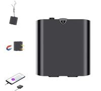 Mini Voice Recorder: Capture Every Sound with Smart, Compact Precision, Mini Magnetic Voice Recorder, Rechargeable Small Tape Recorder for Lectures, Meetings, Interviews (4GB)