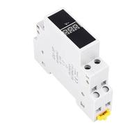 Mini Voltage Meter AC 80V-500V Single Three Phase Modular Voltmeter Indicator Tester LED Digital Display Detector 18mm(1P)