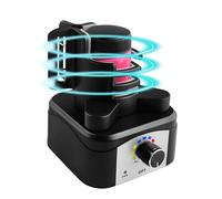 Mini Vortex Mixer,500-3200rpm Adjustable Speed Model Paint Shaker, Hands-Free Paint Mix Tool Suitable 10-100ml Shaker for Acrylic Paints,Lab, Nail Polish,Eyelash Adhesives, Pigment,Test Tube