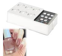 Mini Vortex Mixer, 6 Hole Independent Control, 3 Speeds Adjustable, 2500mAh Battery, for Tattoo Artists, Laboratory, Nail Salons