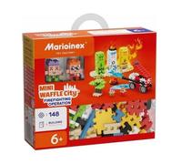 Marioinex Waffle Mini-fire Station Building Blocks Construction Game Multicolor Kids
