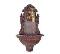 Mini wall fountain cast iron replica retro design decoration