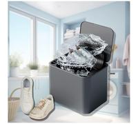 Mini Wash Shoes Mini Portable, Electric Shoe Washer Low dB Mini Washing Machine for Apartments Dorms Business Trip