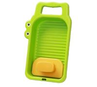 Mini Washing Board Portable Manual Hand-Held Household | Underwear Clothes Scrubbing Board for Dorm Travel Home School Hotel