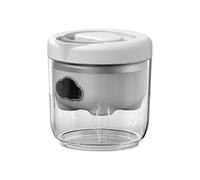 Mini Washing Machine, 1.6L Digital Washer, 6.1x5.71x8.94 Inches Underwear Washer with Transparent PC Body, ABS Base Laundry Appliance with Compact Build for Socks and Delicate Fabrics