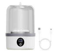 Mini Washing Machine - ABS 12.5x20cm | 2-Mode USB Rechargeable Deep Cleaning | Small Clothes Cleaning Mini Washer Machine - For Home Apartment Travel Hotel Outdoor Camping Laundry