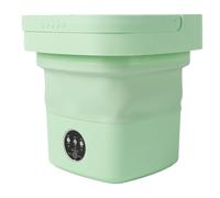 Mini Washing Machine, Durable, Efficient, Convenient, 8L, Portable, Washing Machine, Multipurpose, Energy Saving for Travel to Apartment (Green)