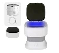 Mini Washing Machine, Mini Clothes Washer 9L with Blu-Ray 360°,Touch Screen Folding Mini Washing Machine for Underwear,Baby,Travel,Camping,RV