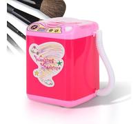 Mini Washing Machine, Mini Portable Simulation Washing Machine for Make up Brushes with Dehydration Function - Quick Cleaning & Quick Drying Washing Machine