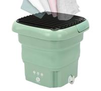 mini Washing Machine - Mini Washing Machine, Ultrasonic Turbine 36W | Foldable Washer Spin Dryer With Sanitizing Light For Light Clothes Socks Clothes Efficient Compact Space Saving