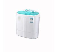 Mini Washing Machine Portable Compact Mini Twin Tub Washing Machine w/Wash and Spin Cycle, Built-in Gravity Drain Capacity For Camping, Apartments, Dorms, College Rooms, RV’s, Delicates and more Porta