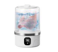 Mini Washing Machine, Portable Laundry Washer, Underwear Cleaning Device, Rechargeable Power Design, Compact And Travel-Friendly, 12.5x12.5x20cm For Dorms, Travel