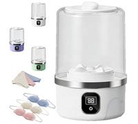 Mini Washing Machine, Portable Underwear Washer, 3000mAh Cordless Compact Cleaner for Clothes, Small Deep Cleaning for Apartments, Dormitories, RVs, Travel (#A)