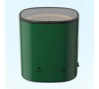 Mini Washing Machine Shoes Compact Wash Machines Drain Basket,Energy Saving Home Use, Removes Dirts, 4.5L,Green (Green)