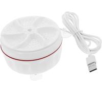 Mini Washing Machine USB Powered Portable Small Laundry Washer with Sucker Design Energy Saving Compact Washer for Underwear Socks Cleaning Durable and Low Noise for Travel Beautiful design