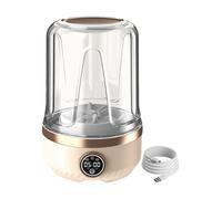 Mini Washing Machine - USB Rechargeable Washer for Laundry | ABS with 2L Capacity, 3 Gear Settings, Compact Portable Design, Gentle Cleaning Tool for Delicate Fabrics Socks Bras Towels Apartme