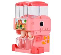 Mini Water Dispenser, Kids Water Dispenser, Water Dispenser for Kids Dinosaur Shape Dual Outlet Cute Mini Water Dispenser with Cups Rotary Arm and Leg Dual Water Tank Kids Water Dispenser, Style2