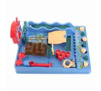 Mini Water Maze Table Game Portable Interactive Toy for Adults and Children, Eco-Friendly Materials, Family Fun