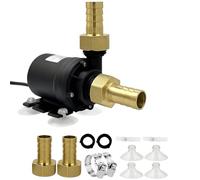 Mini Water Pump 12 V Submersible Pump: DC 12 V Small Brushless Pump Water 800L/H for Solar Fountain Aquarium Pool Pond Solar Circulation System