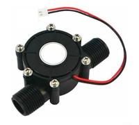 Mini Water Turbine Generator 12V DC Output with G12 Male Thread, Designed for Reliable Power Under Various Water Pressures