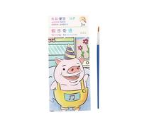 Mini Watercolor Paint Pad for Painting Art Projects and Coloring Books - Ideal for All Ages - Perfect Halloween and Relaxation Compact Portable Art Supplies (A, 19x8cm)