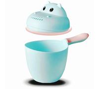 Mini Watering Can for Houseplants, 0.7L, Blue Hippopotamus Design Houseplants Baby Hippopotamus Small Houseplant Watering Can Make Diy Expressions PP Material Is Safer
