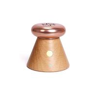 Mini Waterless Diffuser for Essential Oil,Portable Wooden Battery Operated USB Diffusers for Room, Car,Bedroom,Bathroom (Beech)