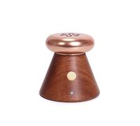 Mini Waterless Diffuser for Essential Oil,Portable Wooden Battery Operated USB Diffusers for Room, Car,Bedroom,Bathroom(sapele)