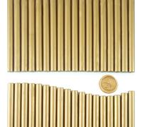 Mini Wax Seal Sticks,Tomgenrine Mini Glue Gun Sealing Wax Sticks 36pcs for Wedding Invitations, Letter, Envelope, Cards and Crafts(Brown）