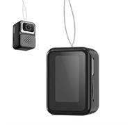 Mini Wearable Necklace Camera, Discreet 1080P HD Video & Photo Recorder with Neck Chain, 16g Ultra Lightweight, Ideal for Vloggers, Travelers & Life's Moments (White/Black/Gray)