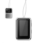Mini Wearable Necklace Camera, Discreet 1080P HD Video & Photo Recorder with Neck Chain, 16g Ultra Lightweight, Ideal for Vloggers, Travelers & Life's Moments (White/Black/Gray)