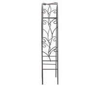 Mini Wedding Arch Iron Black, Dollhouse Micro Garden Ornament | European Style, Compact Delicate Details, DIY Friendly Decoration, for Garden and Miniature Landscape Settings