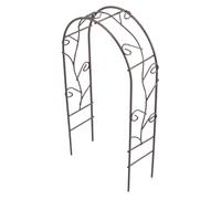 Mini Wedding Arch Iron Dollhouse Decoration for Parties and DIY | European Style Black Micro Landscape Decor, Delicate Details for Dollhouse and Celebrations