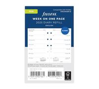Filofax Week on One Page Diary Mini 2025 English