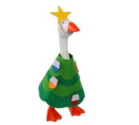 Mini-Weihnachtstierkostüm - 18 cm großes Büro-Maskottchen-Outfit für, Schreibtisch, Kamin, Zuhause | Leichte Weihnachtsfigur aus Samt, festliche Dekoration als Gift für Schüler, Lehrer und K