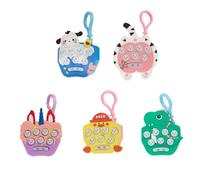 Mini Whack The Moles Game with Keyring Memo Game, Senoric Toy, Fidget Toy