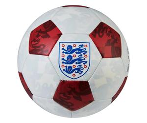 (Mini, White/Red) Mitre England Mini Football