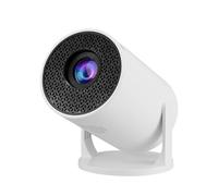 Mini WiFi and Bluetooth Projector - 270° Rotatable Portable 1080P Smart Device with Auto Keystone for Outdoor, Home Theater