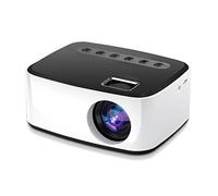 Mini Wifi Projector HD 1080P Supported Movie Projector Portable Home Theater Video Projector Compatible with Smartphone,U Disk, Computer,Set-Top Box,DVD,Headphones,Audio,Etc.,Black