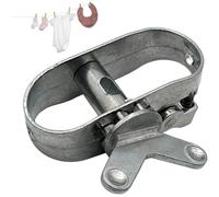 Mini Winch 3.1x0.8x2.5'' Labor-Saving Zinc Alloy Rope Tightener Easy-Install Wire Tensioner for Tightening Fences Pool Ropes Clotheslines Mini Winch, Rope Tightener, Wire Tensioner, Clothes Line