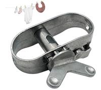 Mini Winch 3.1x0.8x2.5in Zinc Alloy Rope Tightener Wire Tensioner Easy Install Cable Ratchet for Fences Clotheslines Pool Ropes Outdoor Gardening Use