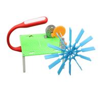 Mini Wind Hydroelectric Generator for Teaching Physical Power Generation Principle and DIY Science Education Experiment for Wind Power Generation