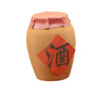 Mini Wine Jar Mode Pretend Play Decorative Realistic Dollhouse Wine Bottle Miniature Doll Accessories for Bar Micro Landscape- M