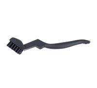 Mini Wire Brush | Small Wire Brushes | Curved Handle Rust Remover Brushes With Tail Hook | Heavy-Duty Bristle Cleaning Tools For Grime, Rust And Tough Stains | Multipurpose Detail Cleaner