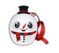 Mini Wireless Acoustic Speaker Snowman, Easy and Fast Wireless Connection, Ideal for Parties and Children, Diameter 42 mm, Height 45 mm